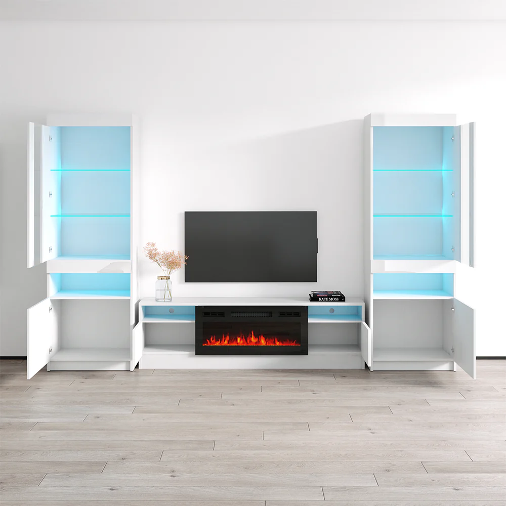 Duke BL-EF Fireplace Entertainment Center - Image 14