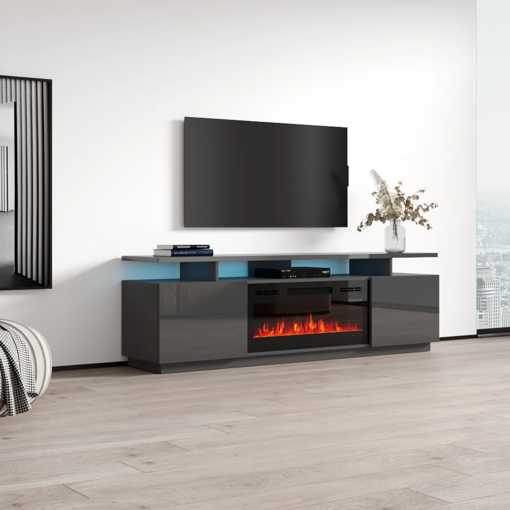 Eva-KBL Fireplace TV Stand - Image 13