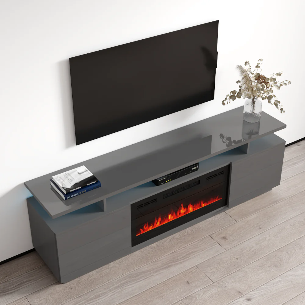 Eva-KBL Fireplace TV Stand - Image 14