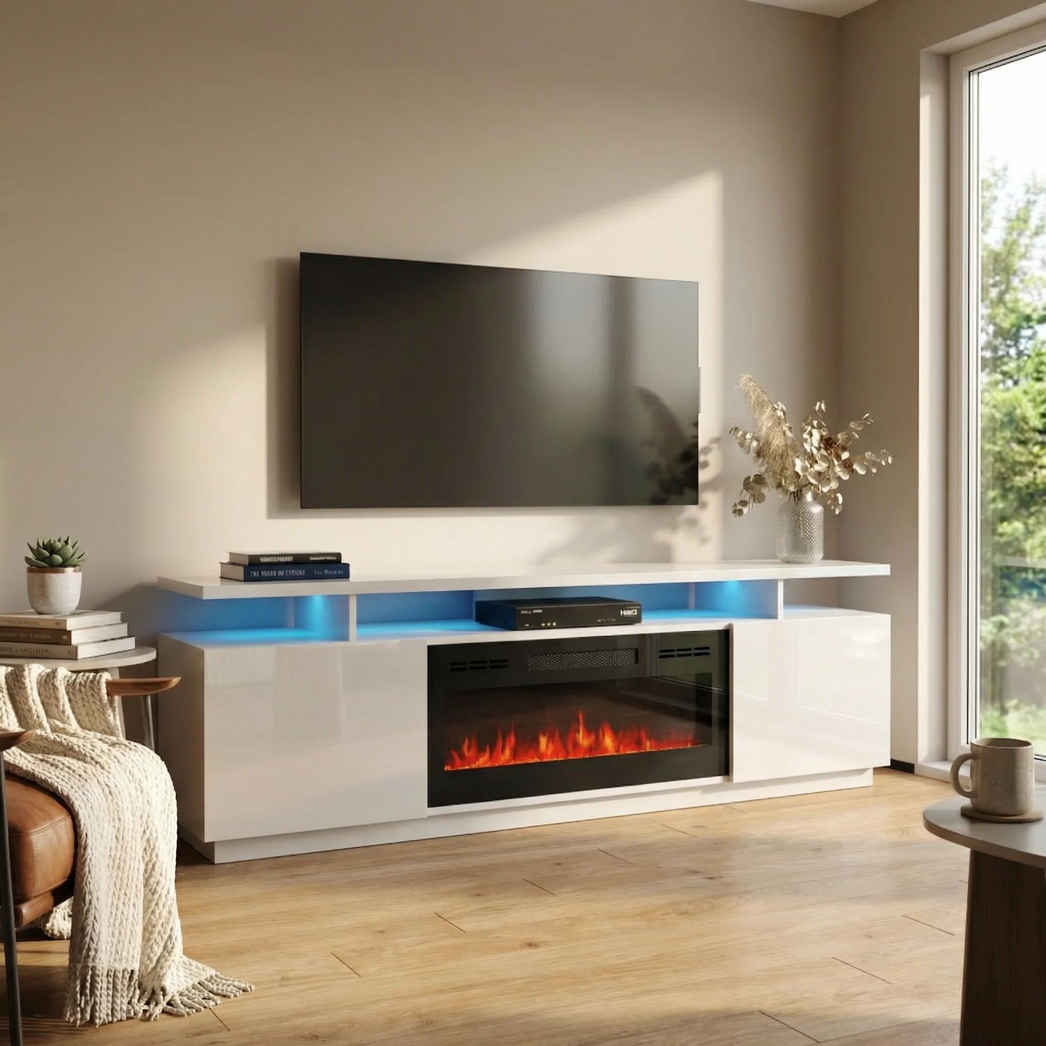 Eva-KBL Fireplace TV Stand - Image 19
