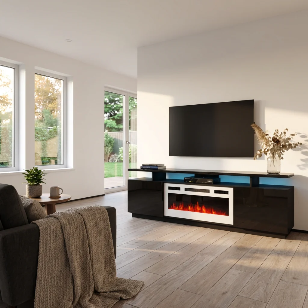 Eva-KWH Fireplace TV Stand - Image 15