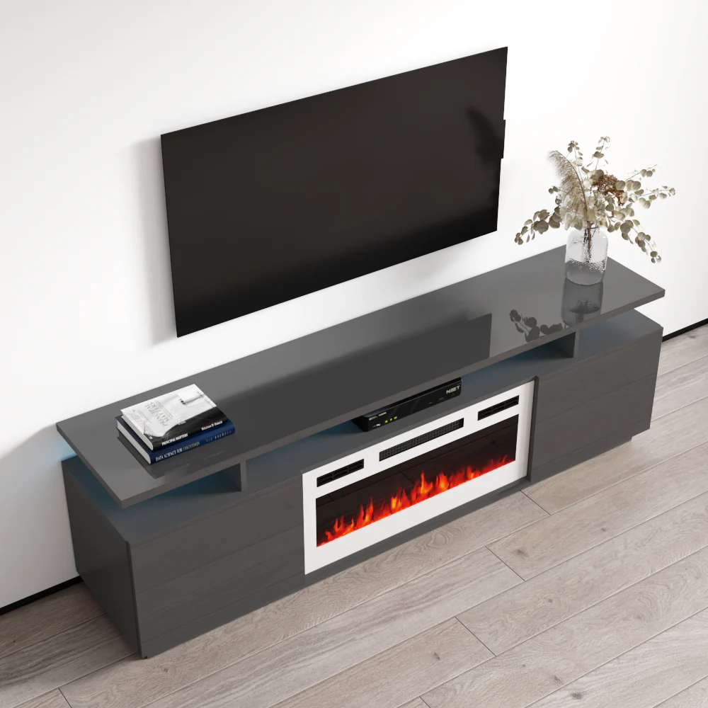 Eva-KWH Fireplace TV Stand - Image 22