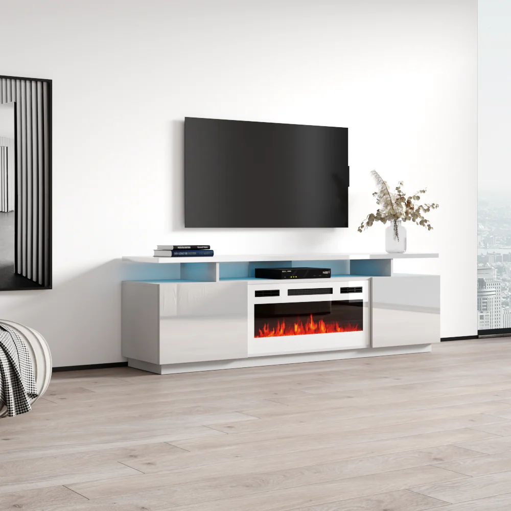 Eva-KWH Fireplace TV Stand - Image 4