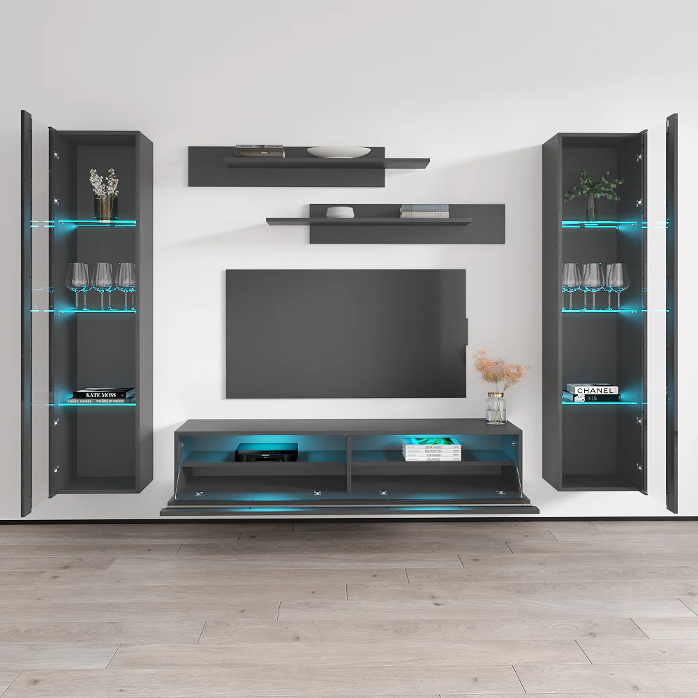 Fly A 35TV Floating Entertainment Center - Image 69