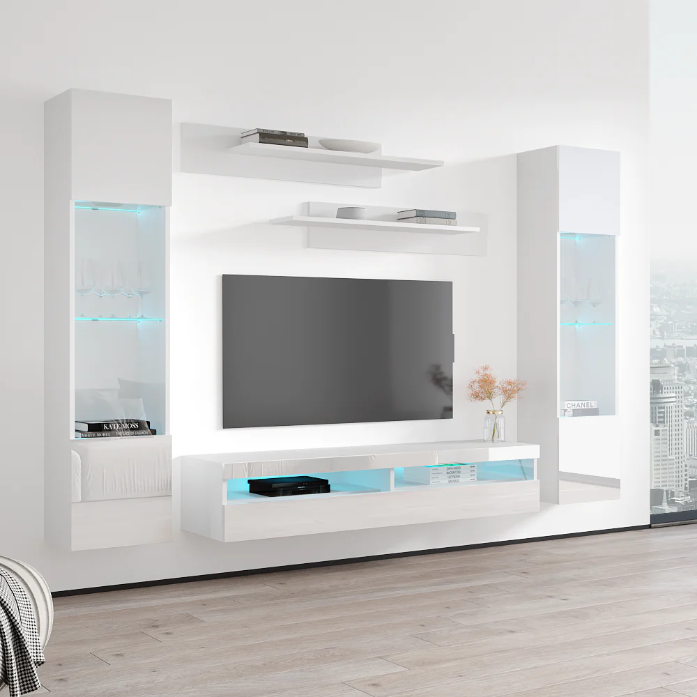 Fly A 35TV Floating Entertainment Center - Image 98