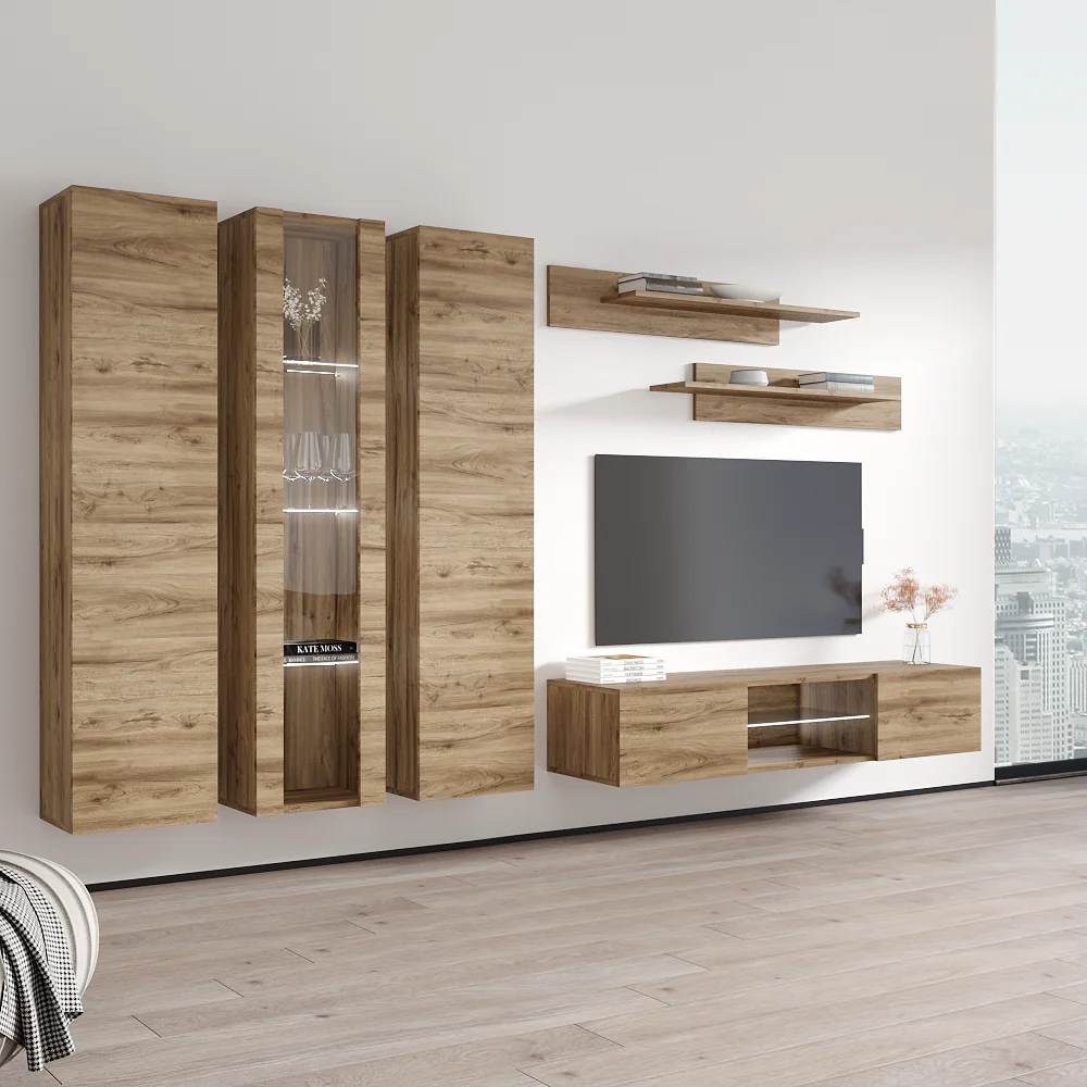 Fly C 33TV Floating Entertainment Center - Image 13