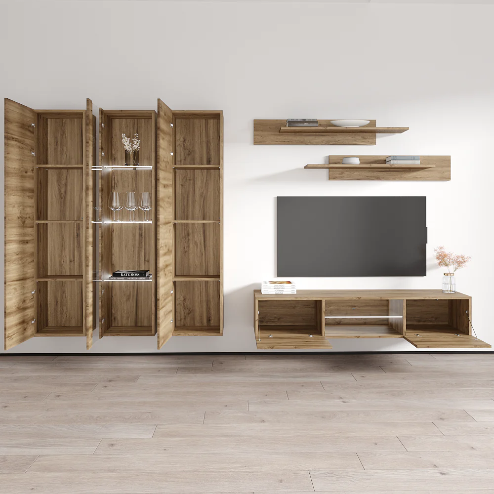 Fly C 33TV Floating Entertainment Center - Image 14
