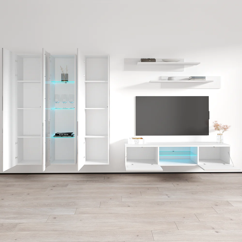 Fly C 33TV Floating Entertainment Center - Image 19