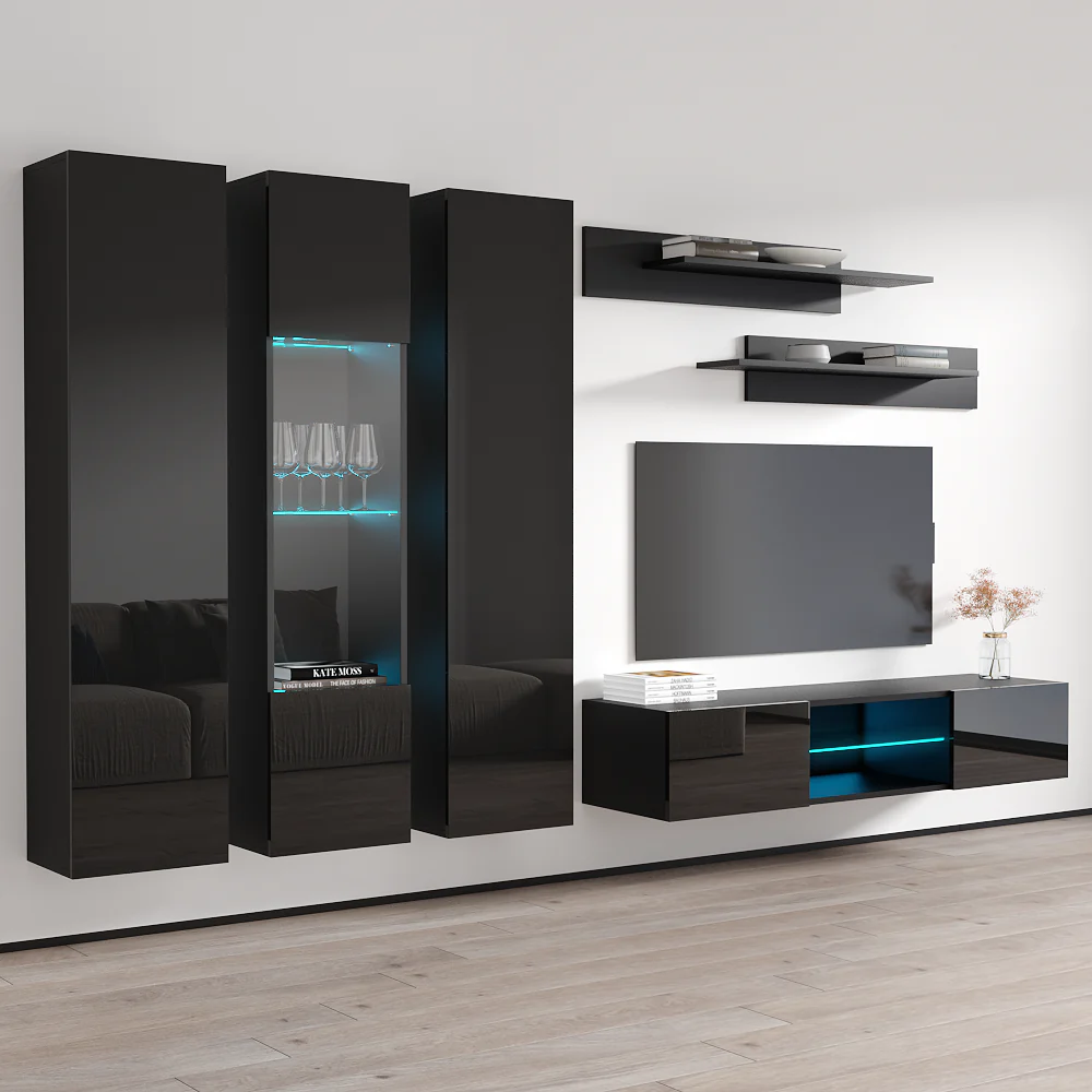 Fly C 33TV Floating Entertainment Center - Image 22
