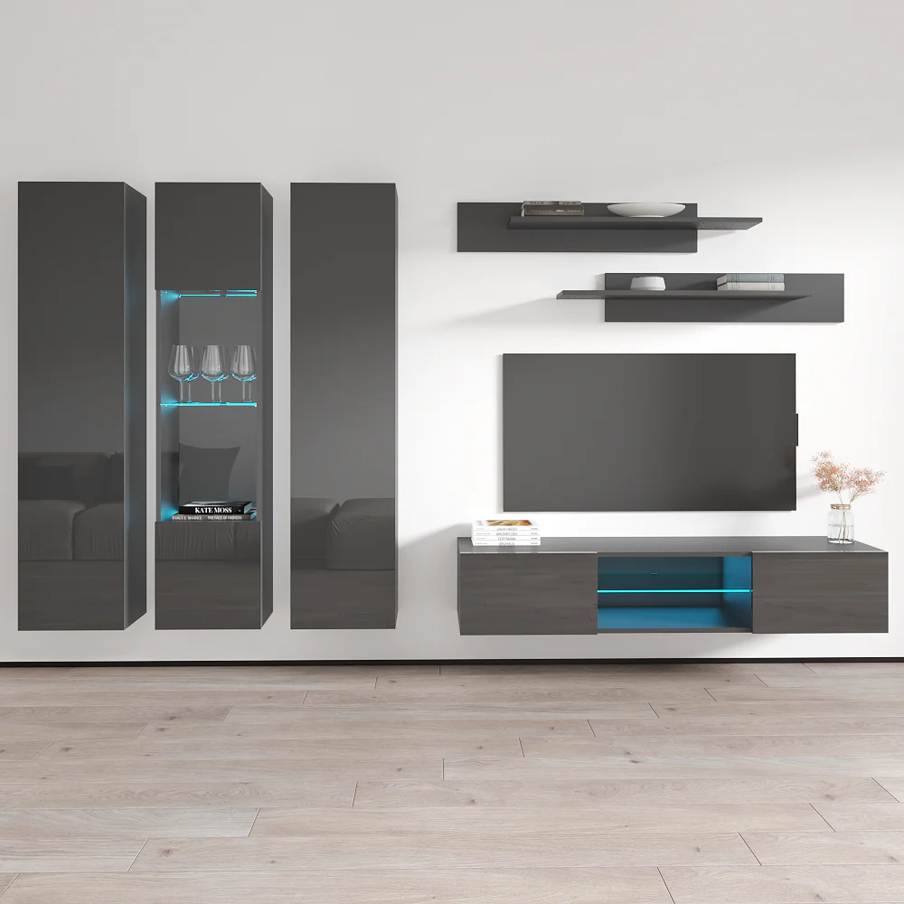 Fly C 33TV Floating Entertainment Center - Image 26