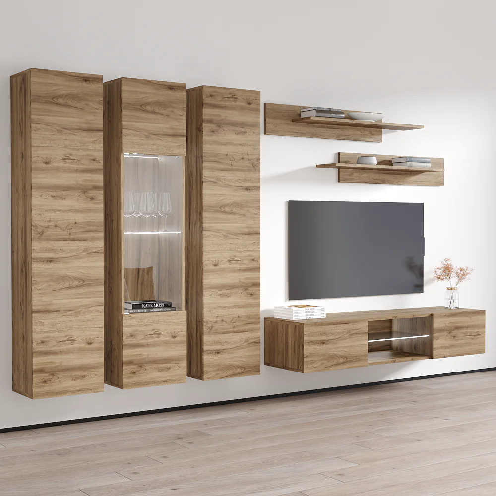 Fly C 33TV Floating Entertainment Center - Image 32