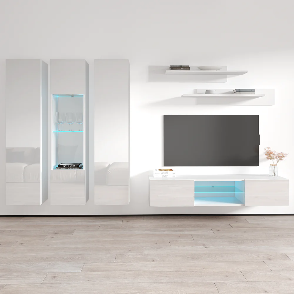 Fly C 33TV Floating Entertainment Center - Image 36