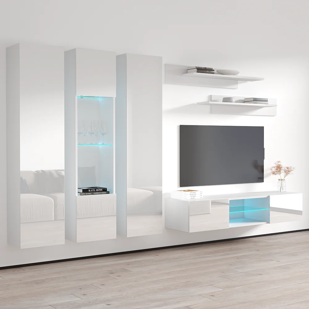 Fly C 33TV Floating Entertainment Center - Image 37