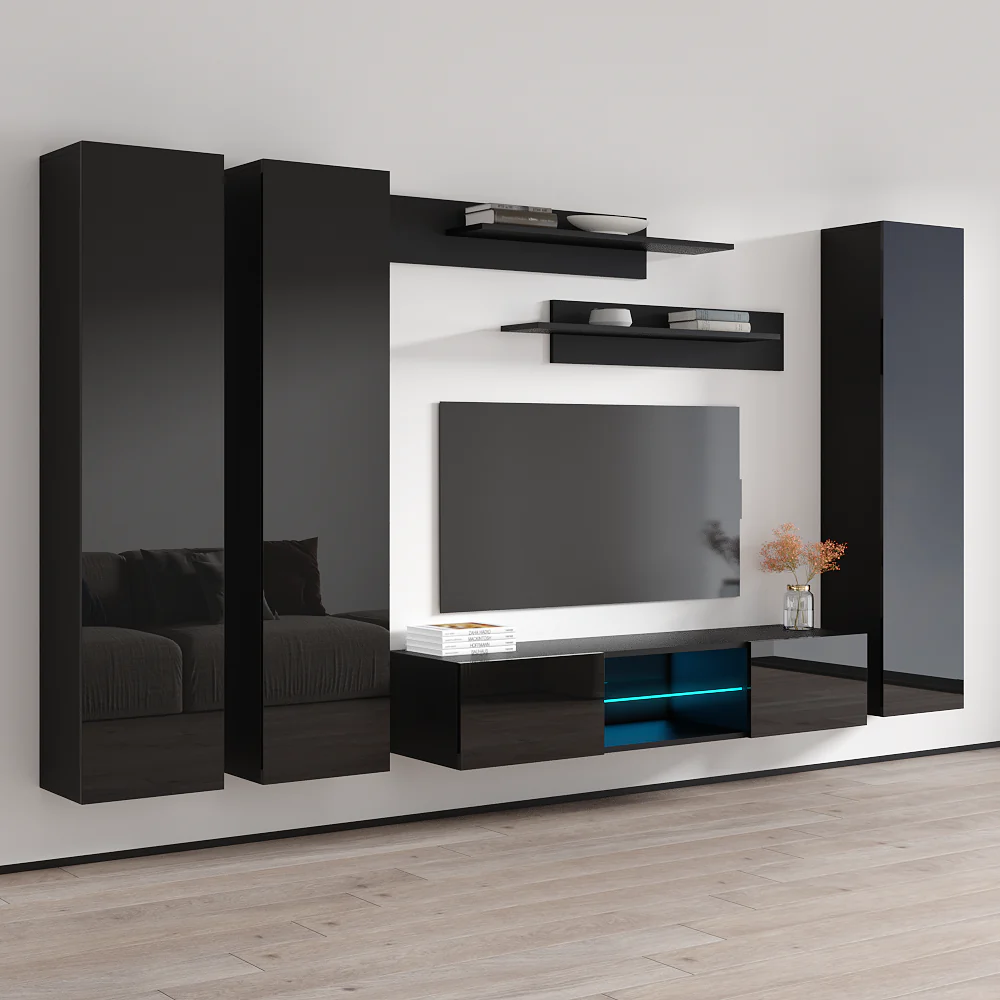 Fly C 33TV Floating Entertainment Center - Image 42