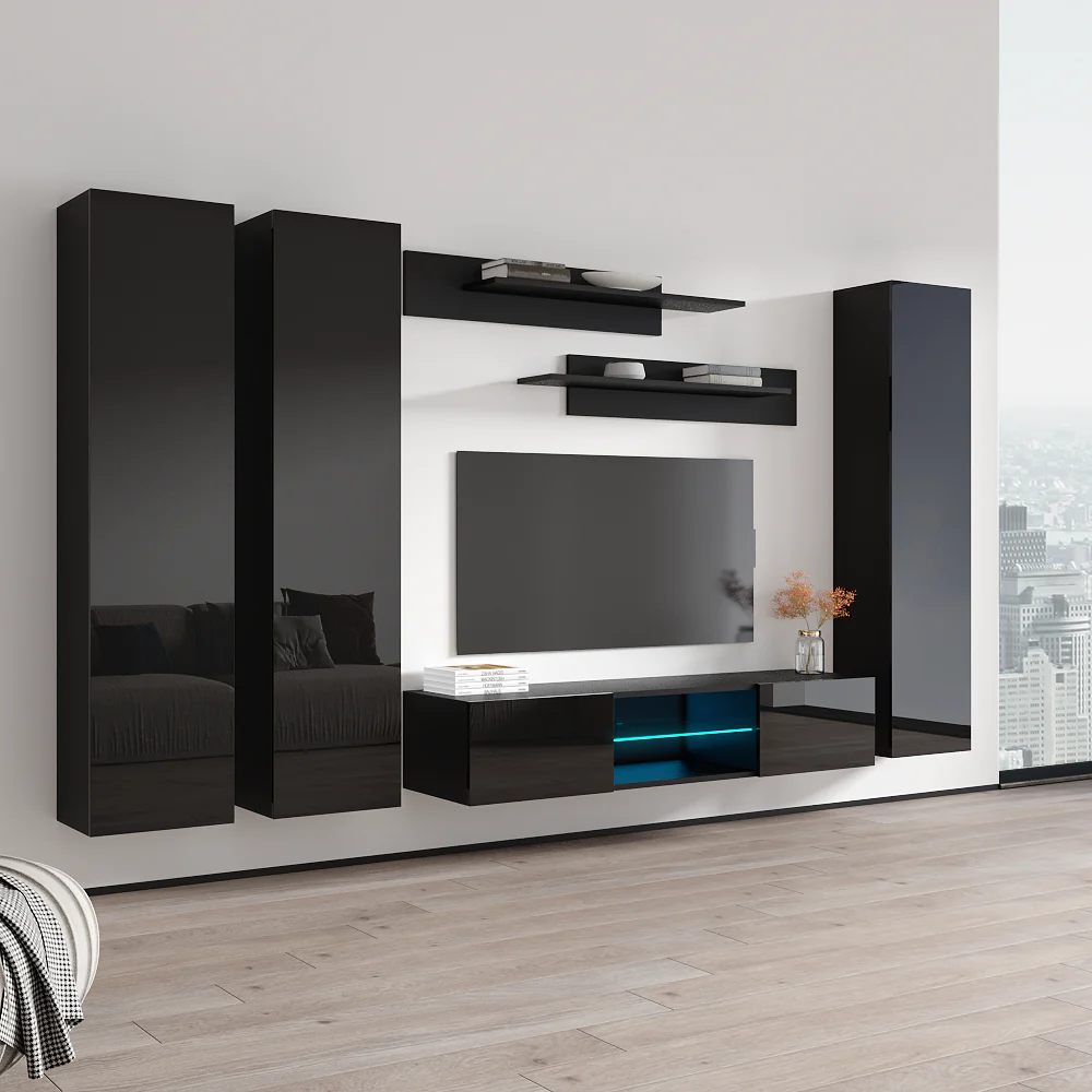 Fly C 33TV Floating Entertainment Center - Image 43