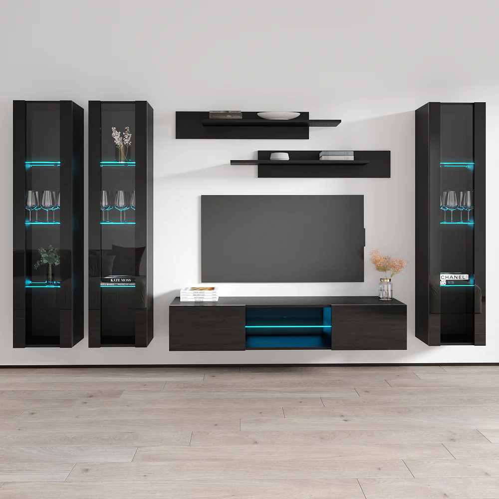 Fly C 33TV Floating Entertainment Center - Image 61