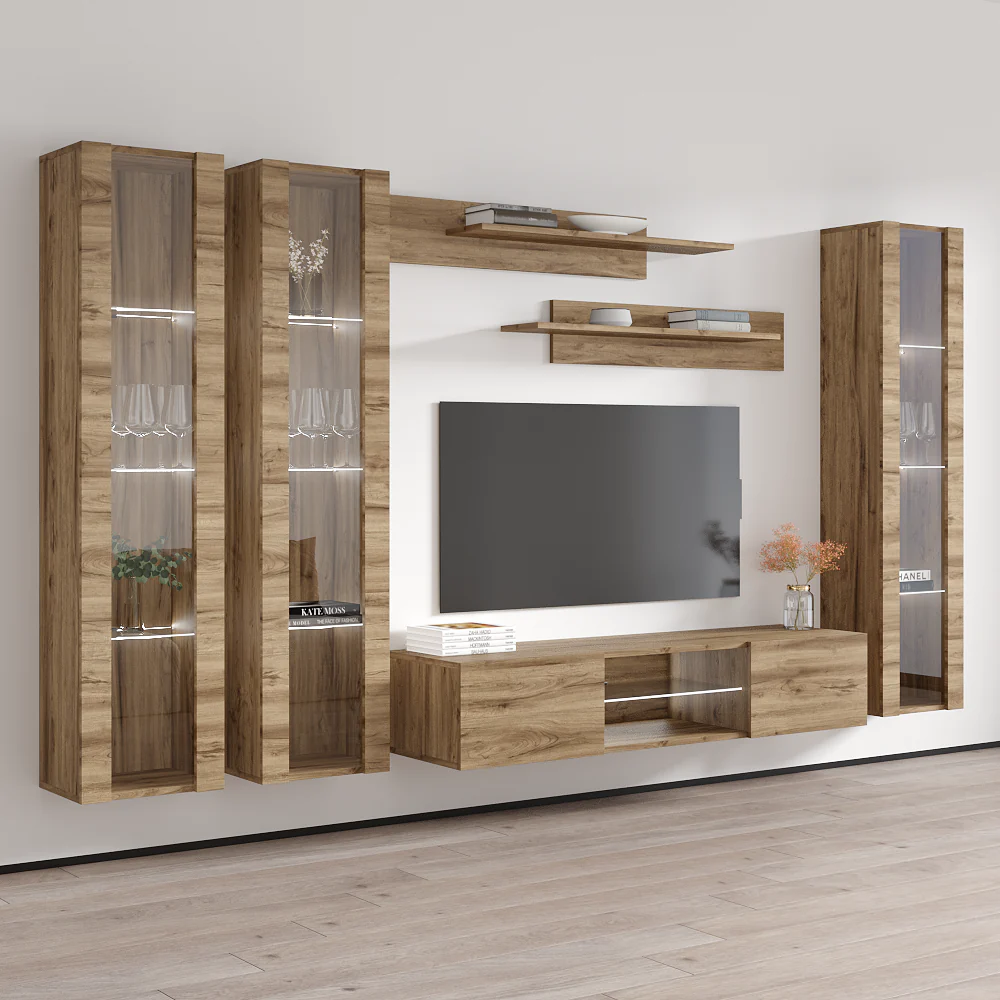 Fly C 33TV Floating Entertainment Center - Image 72