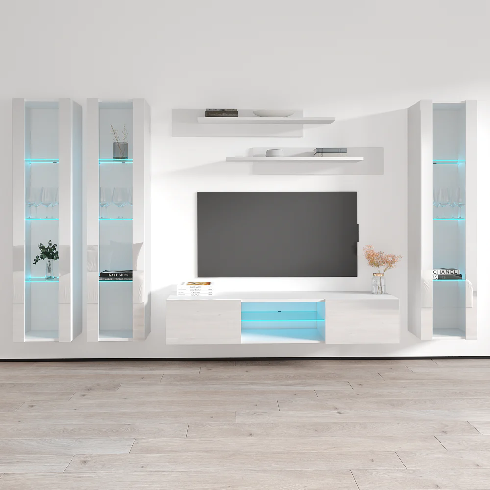 Fly C 33TV Floating Entertainment Center - Image 76