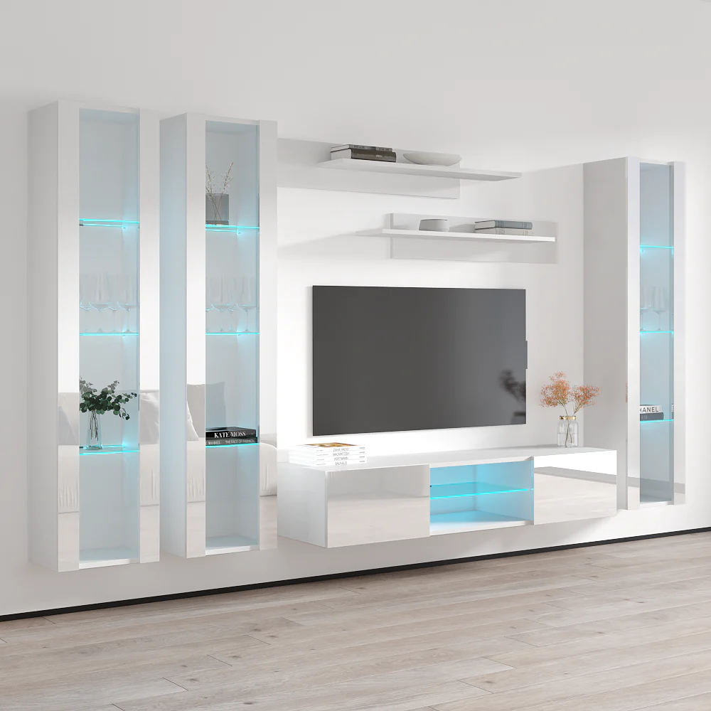 Fly C 33TV Floating Entertainment Center - Image 77