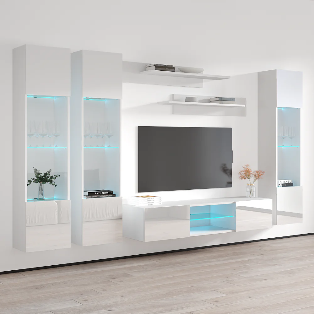 Fly C 33TV Floating Entertainment Center - Image 97