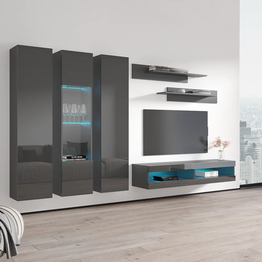 Fly C 34TV Floating Entertainment Center - Image 28
