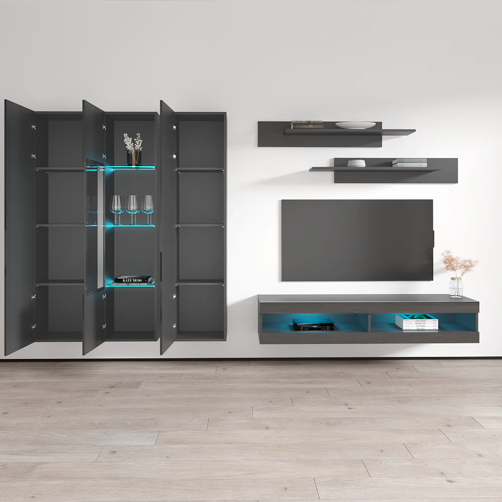 Fly C 34TV Floating Entertainment Center - Image 29