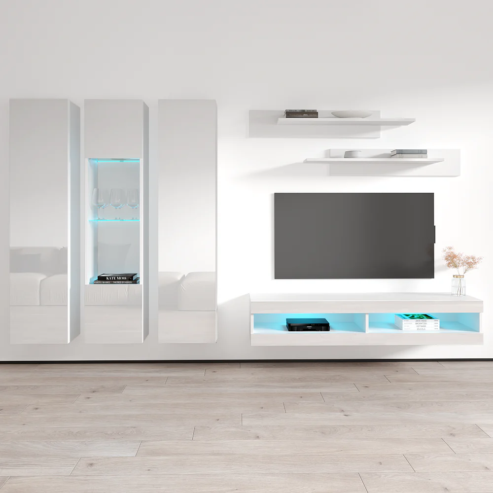 Fly C 34TV Floating Entertainment Center - Image 36
