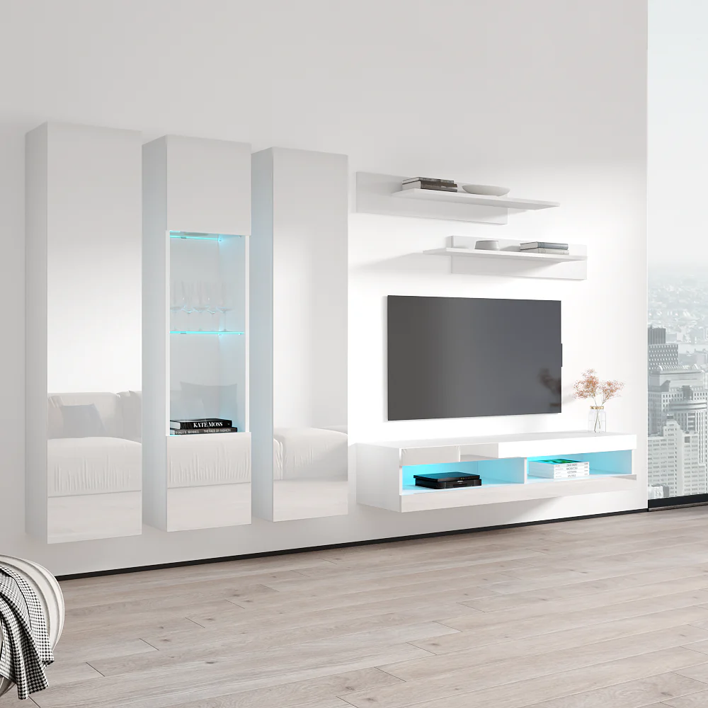Fly C 34TV Floating Entertainment Center - Image 38