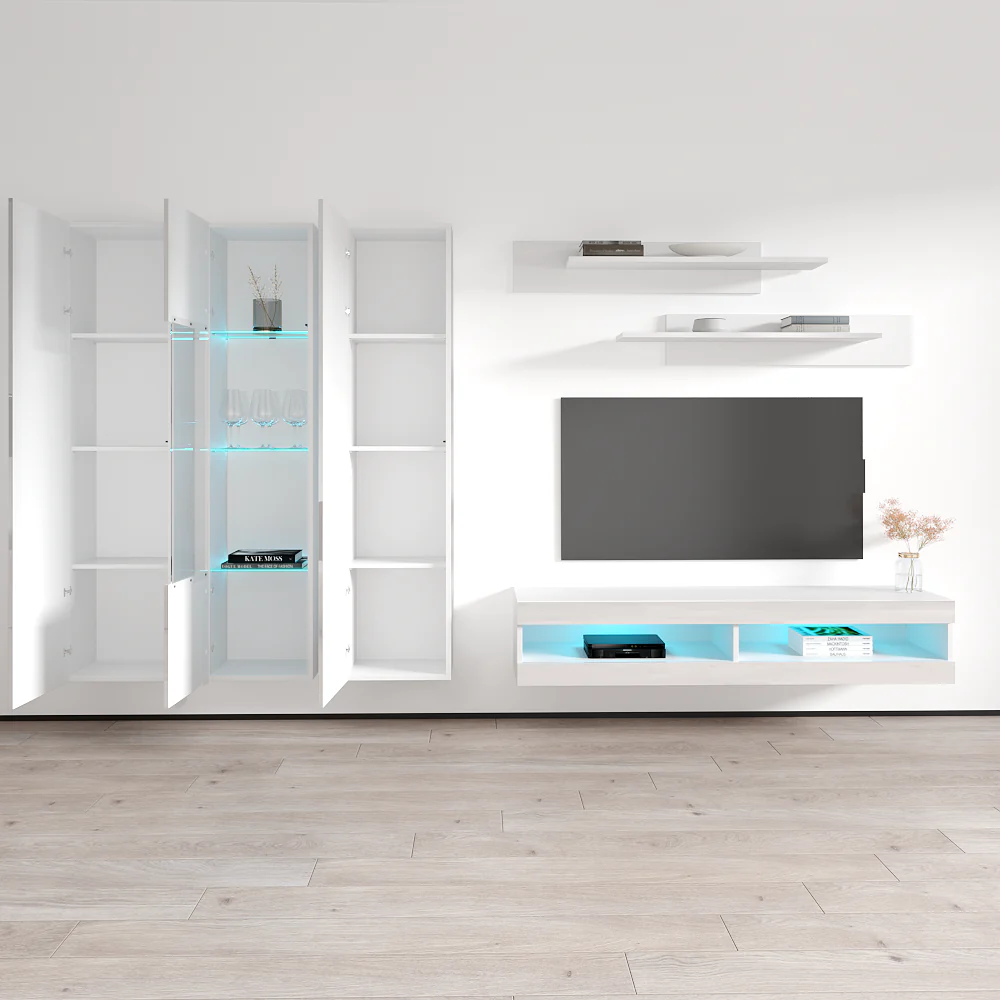 Fly C 34TV Floating Entertainment Center - Image 39