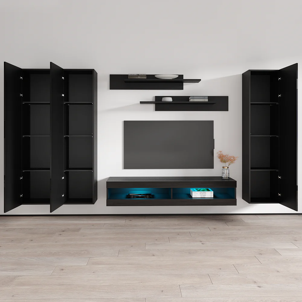 Fly C 34TV Floating Entertainment Center - Image 44