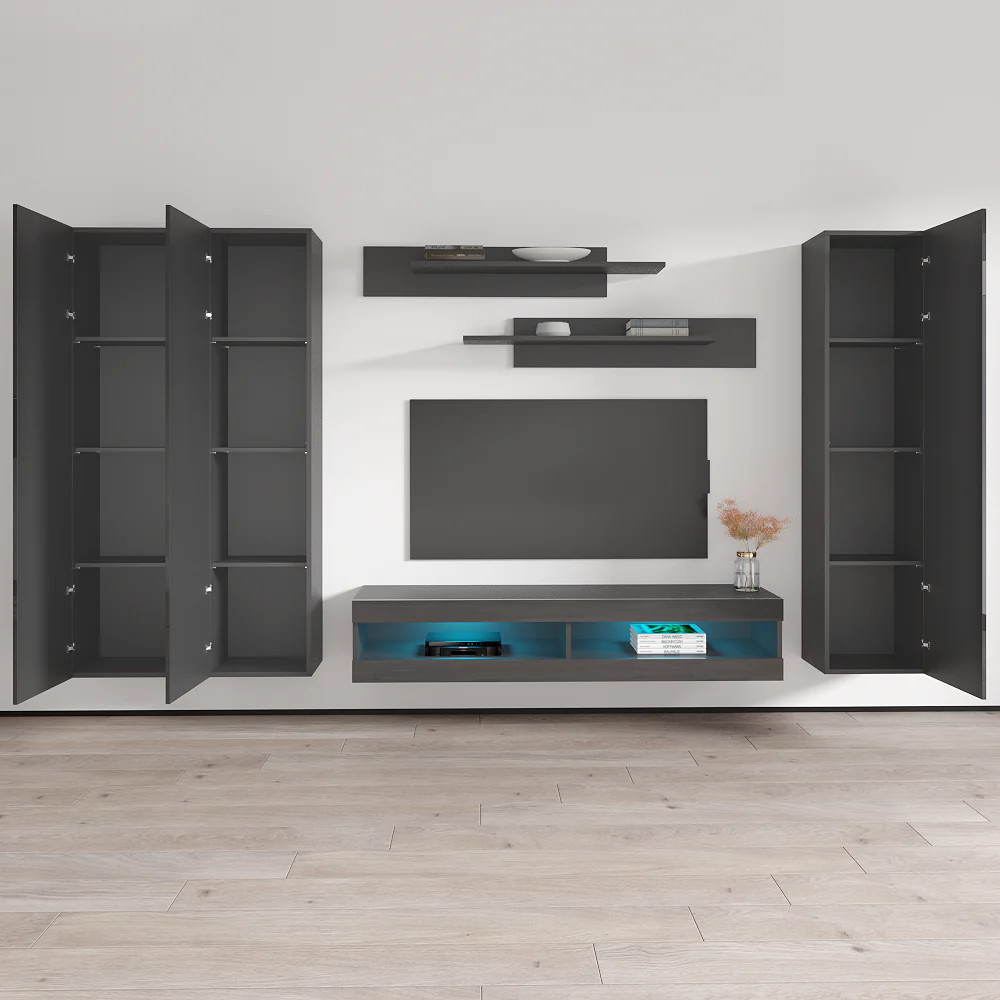 Fly C 34TV Floating Entertainment Center - Image 49