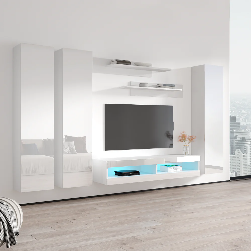 Fly C 34TV Floating Entertainment Center - Image 58