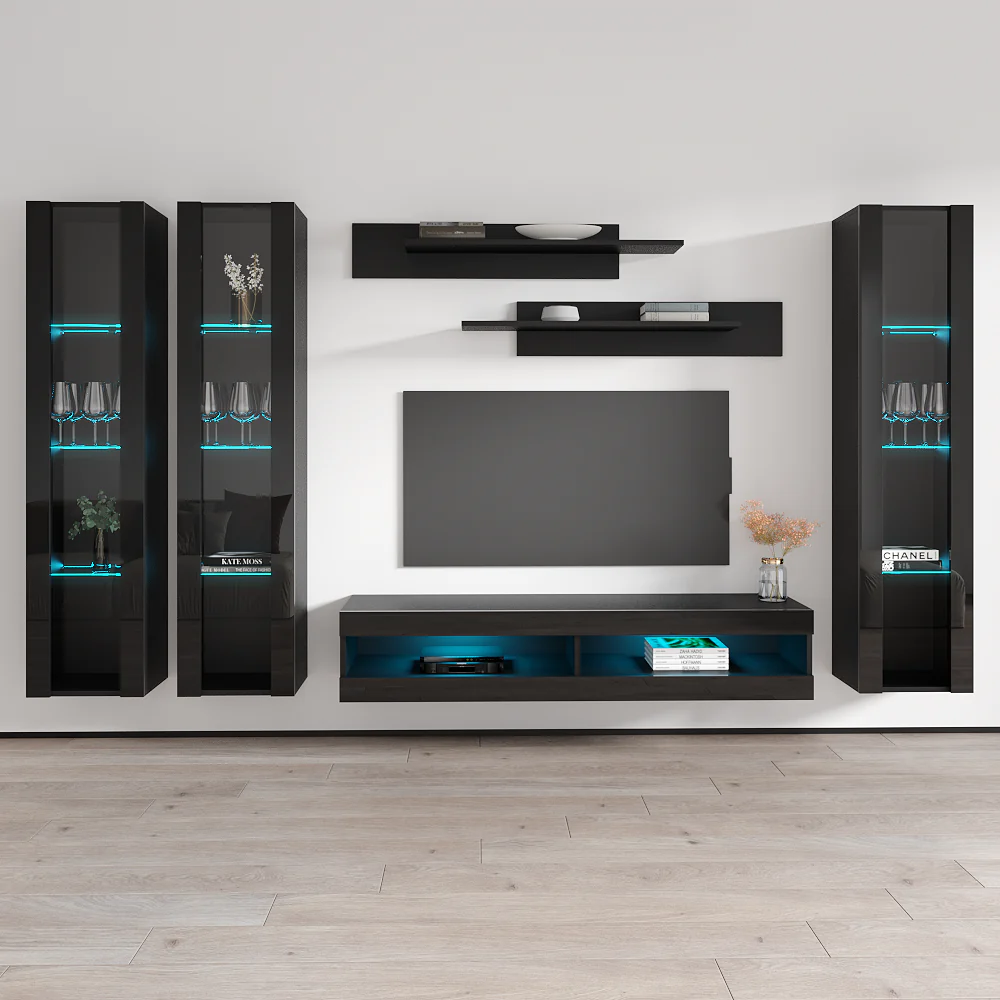 Fly C 34TV Floating Entertainment Center - Image 61