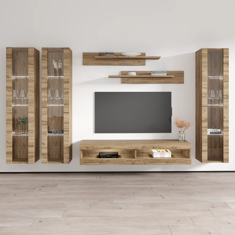 Fly C 34TV Floating Entertainment Center - Image 71
