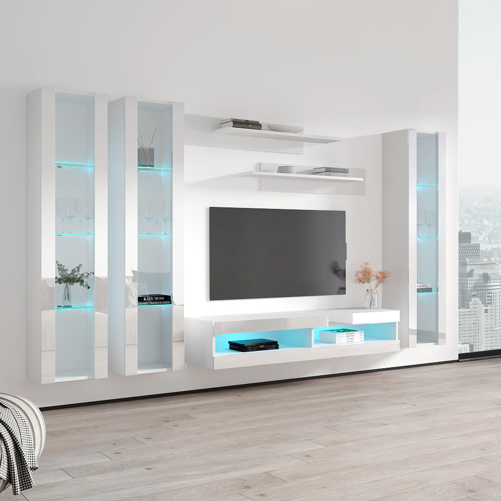 Fly C 34TV Floating Entertainment Center - Image 78