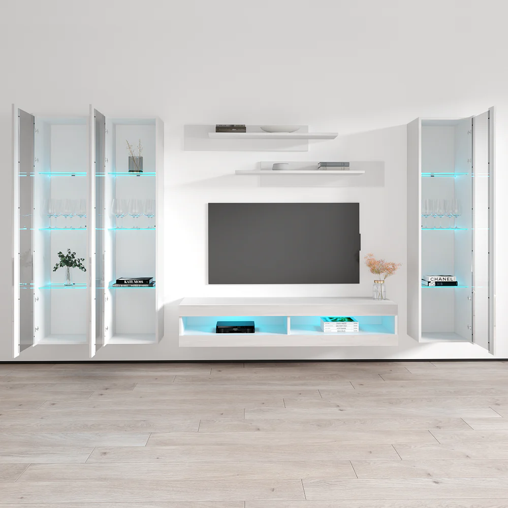 Fly C 34TV Floating Entertainment Center - Image 79