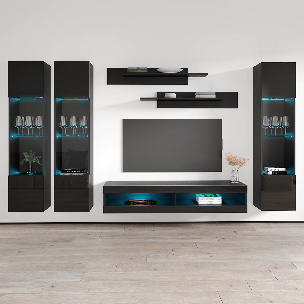 Fly C 34TV Floating Entertainment Center - Image 81