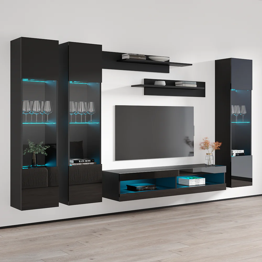 Fly C 34TV Floating Entertainment Center - Image 82