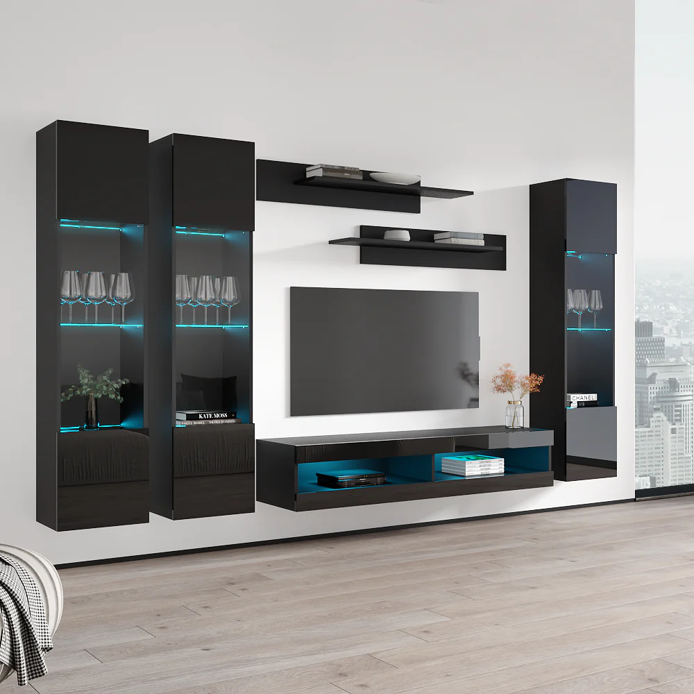 Fly C 34TV Floating Entertainment Center - Image 83