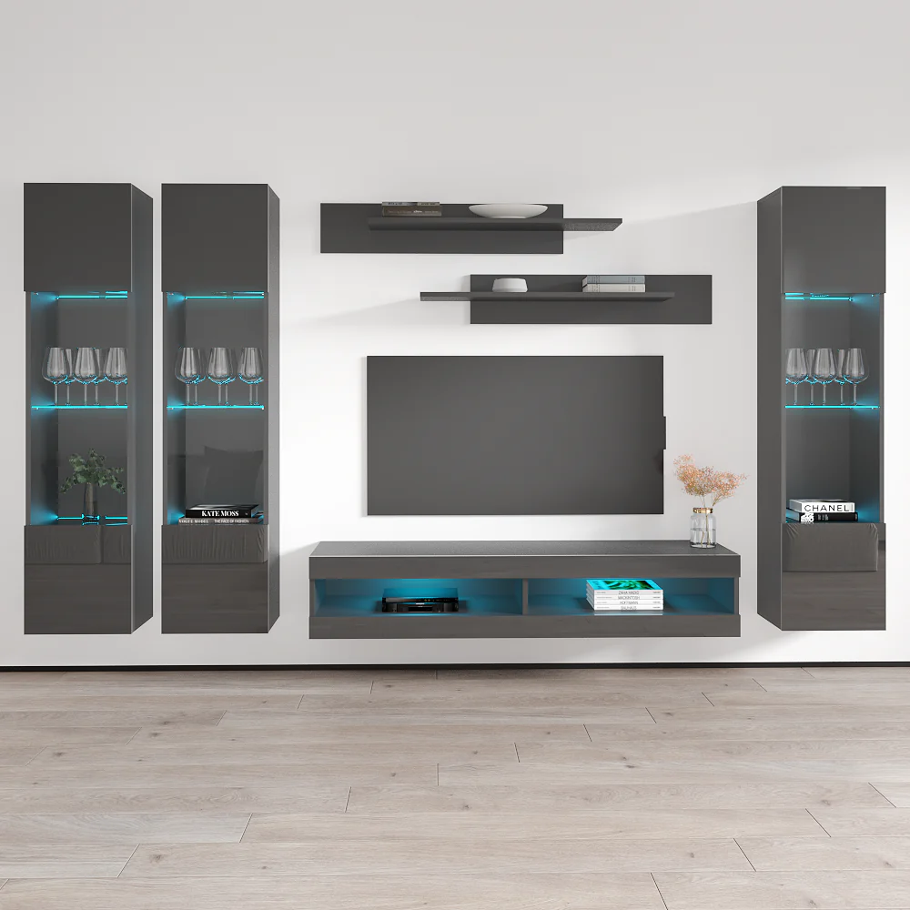 Fly C 34TV Floating Entertainment Center - Image 86