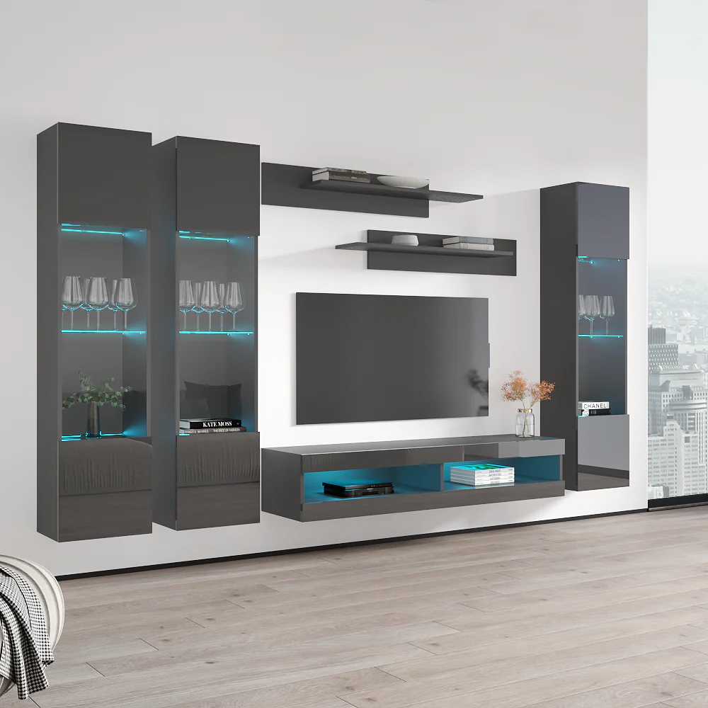 Fly C 34TV Floating Entertainment Center - Image 88
