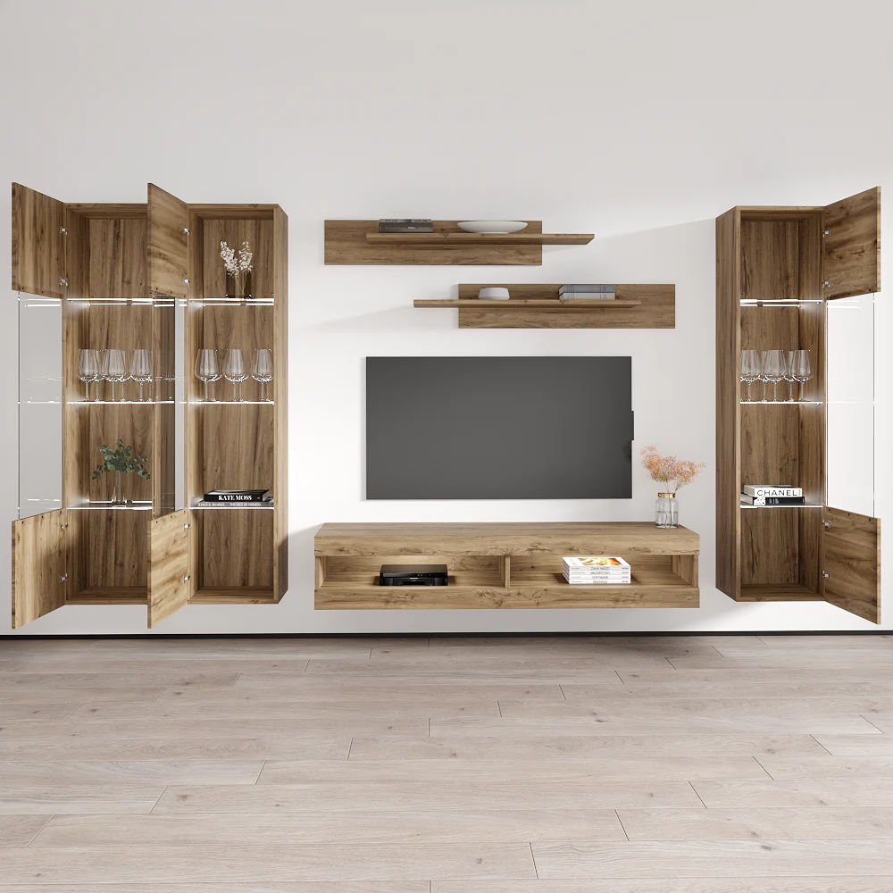 Fly C 34TV Floating Entertainment Center - Image 94