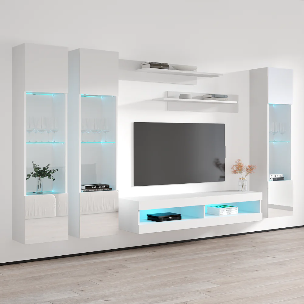 Fly C 34TV Floating Entertainment Center - Image 97