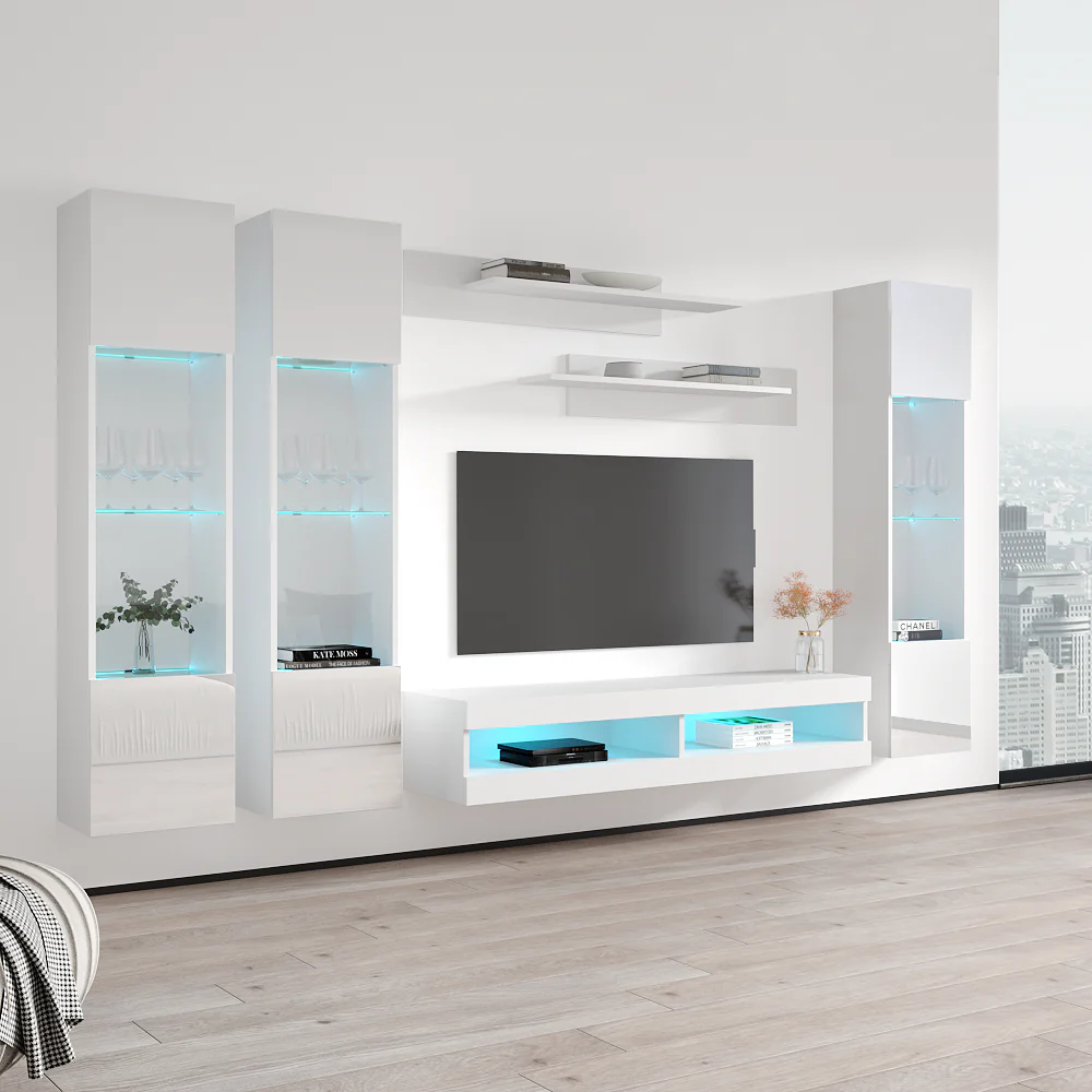 Fly C 34TV Floating Entertainment Center - Image 98