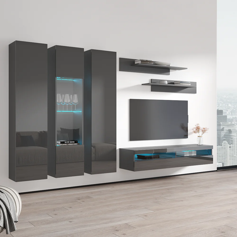 Fly C 35TV Floating Entertainment Center - Image 28