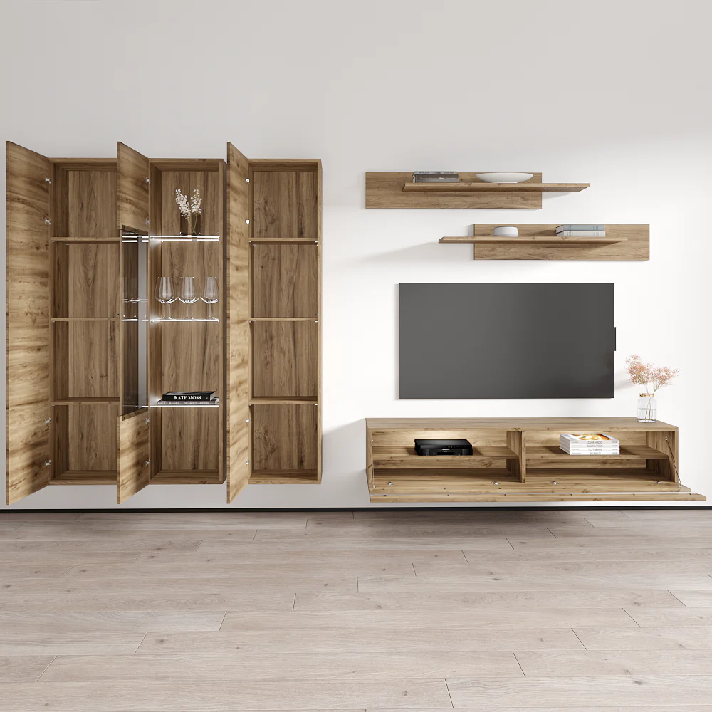 Fly C 35TV Floating Entertainment Center - Image 34