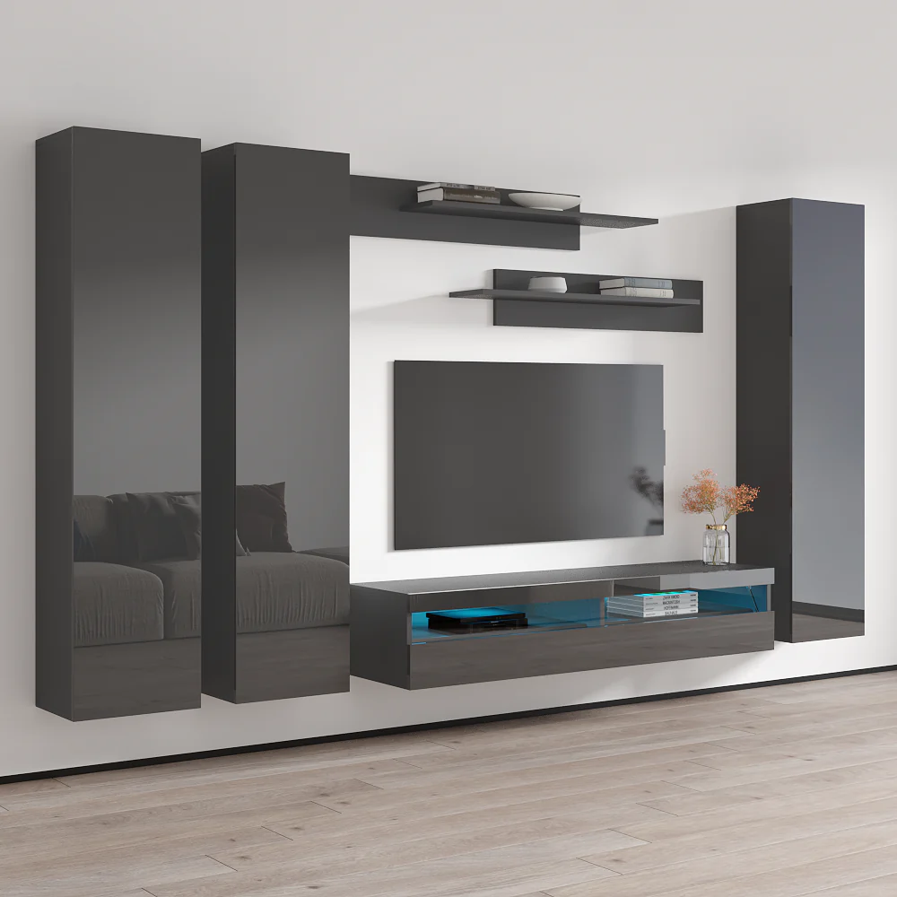 Fly C 35TV Floating Entertainment Center - Image 47