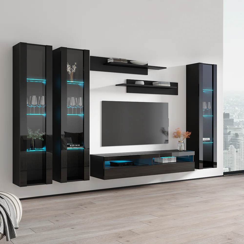 Fly C 35TV Floating Entertainment Center - Image 63