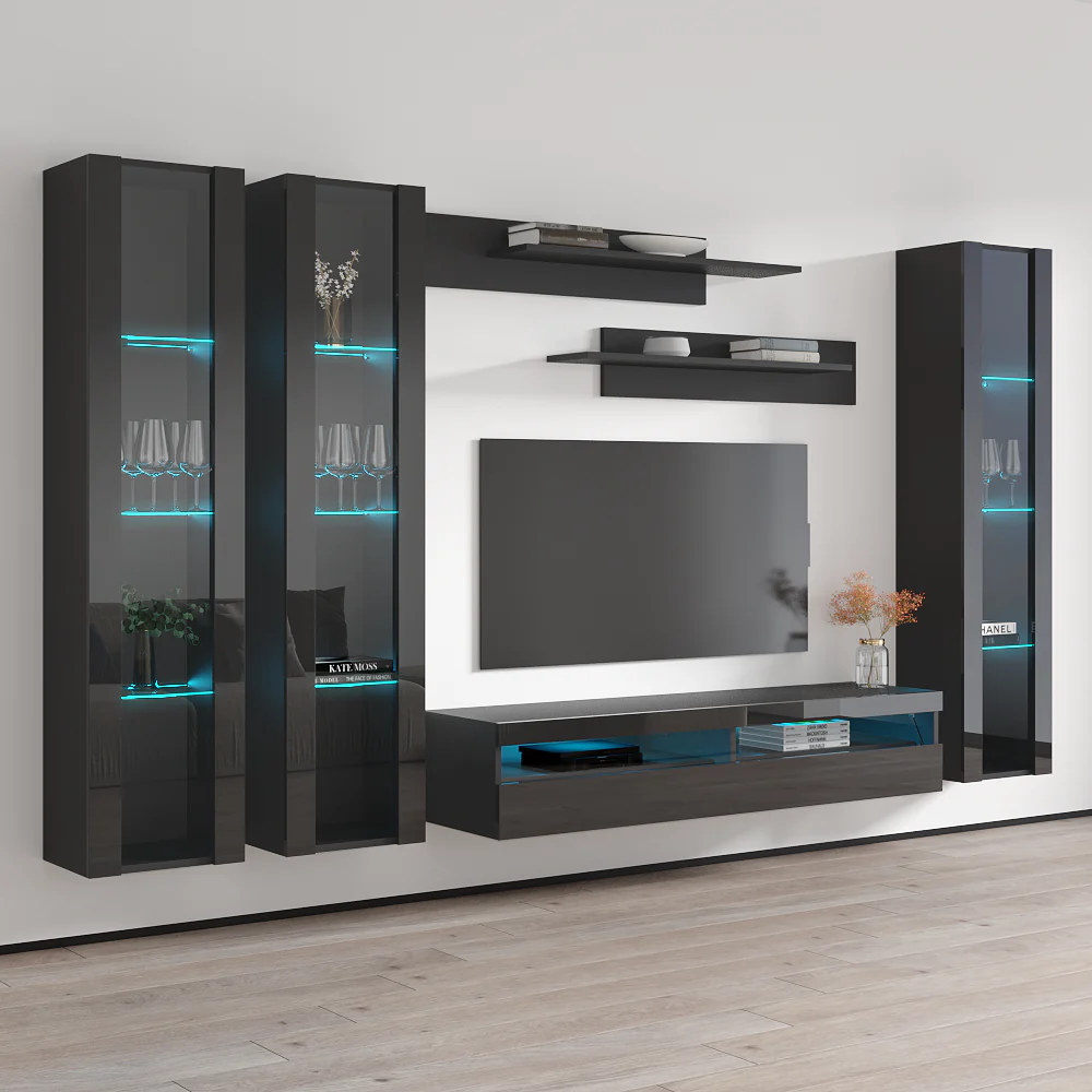 Fly C 35TV Floating Entertainment Center - Image 67