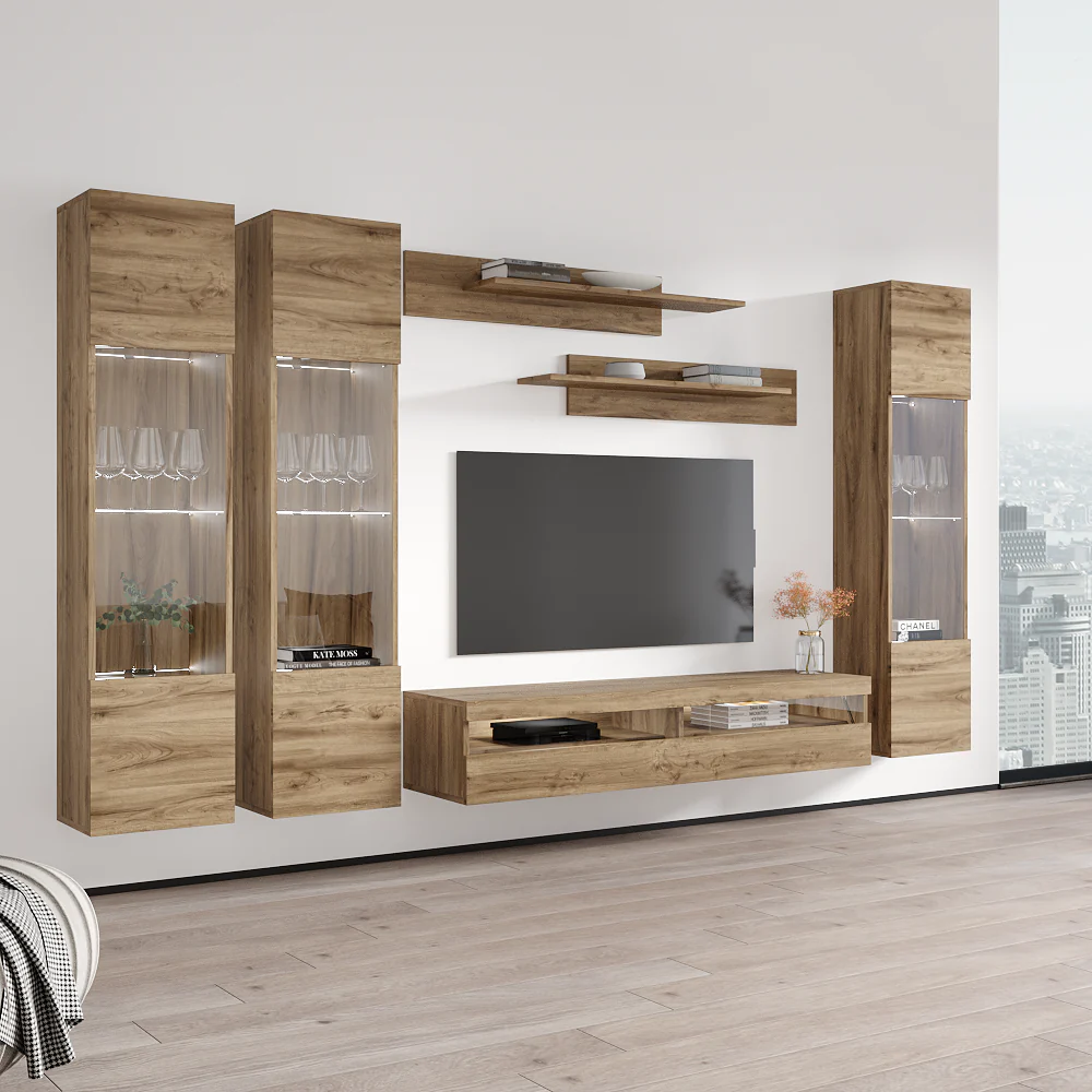 Fly C 35TV Floating Entertainment Center - Image 93